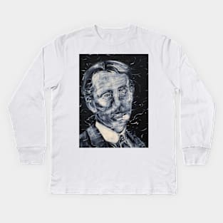 LORD ALFRED DOUGLAS  portrait.4 Kids Long Sleeve T-Shirt